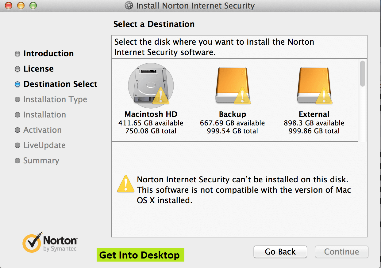 norton security mac download